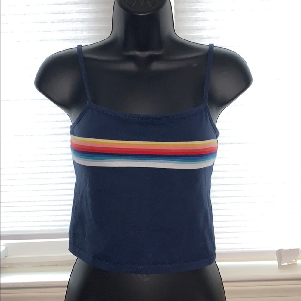 Rainbow Crop Tank